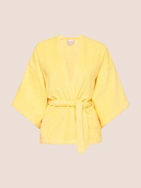TERRY Brand New (NWT) Il Pareo Kimono - Sunflower
